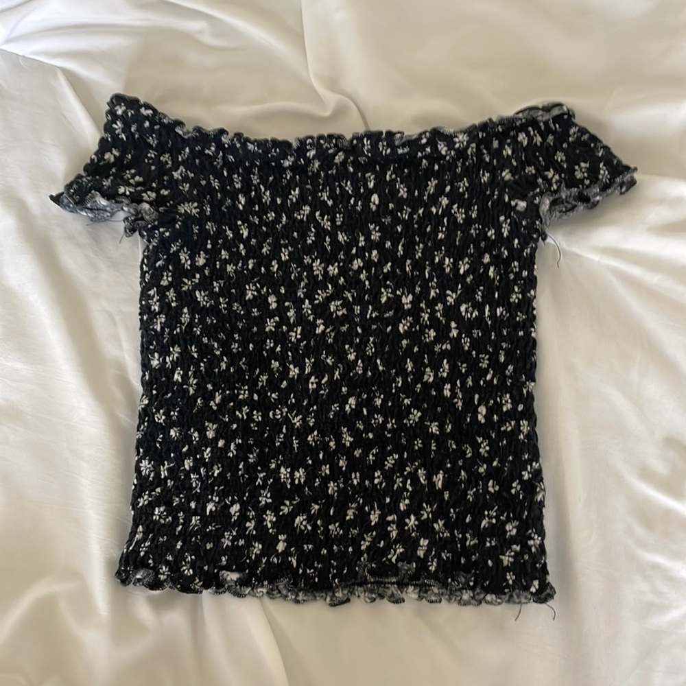 Girls Cropped off the shoulder top